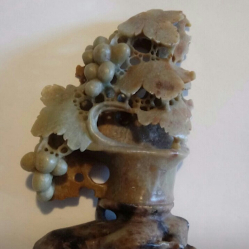 3/$50     antique soapstone Knick knack